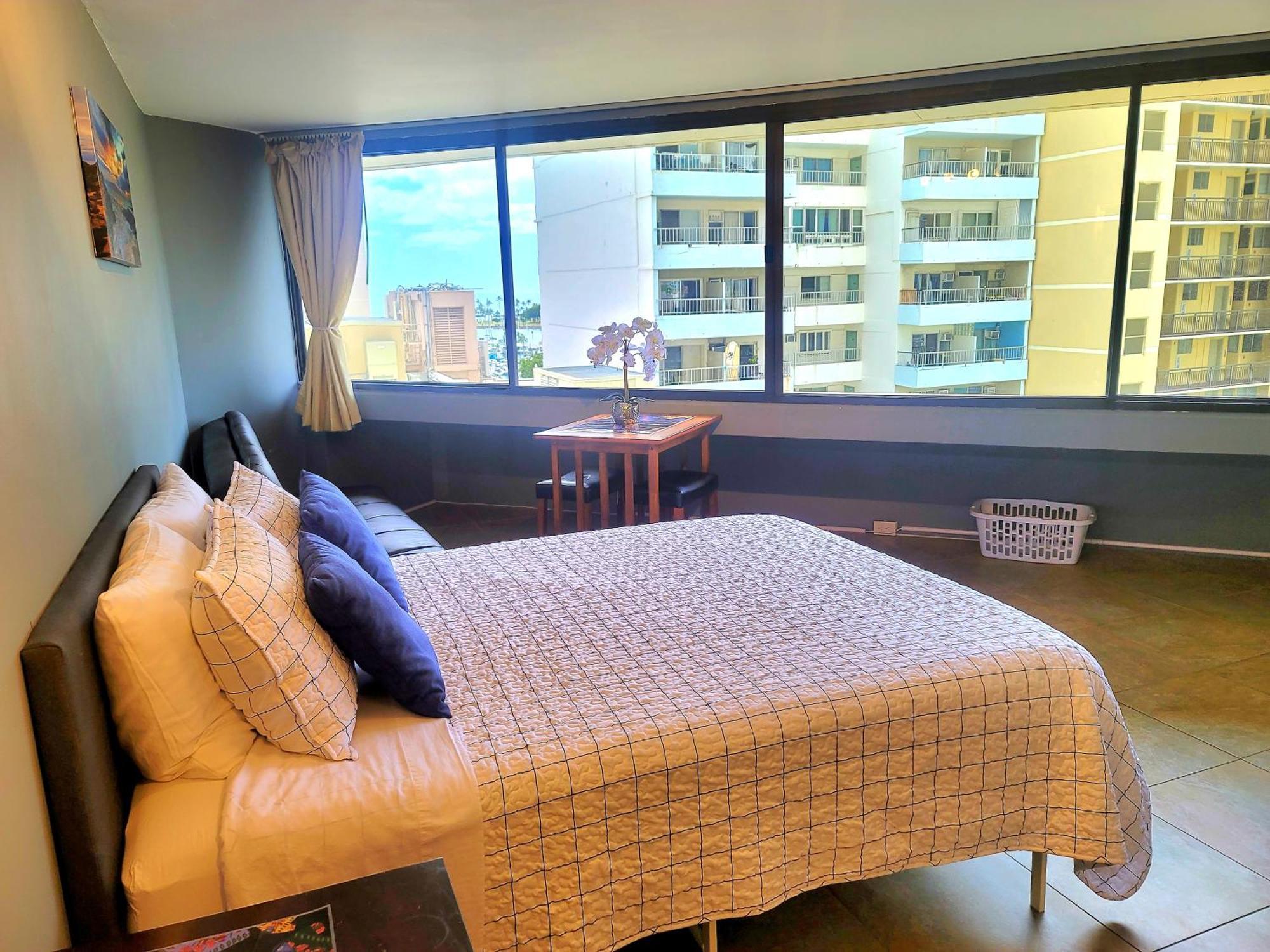 Waikiki Studio Steps To Beach-Mall Free Parking-Wifi 호놀룰루 외부 사진