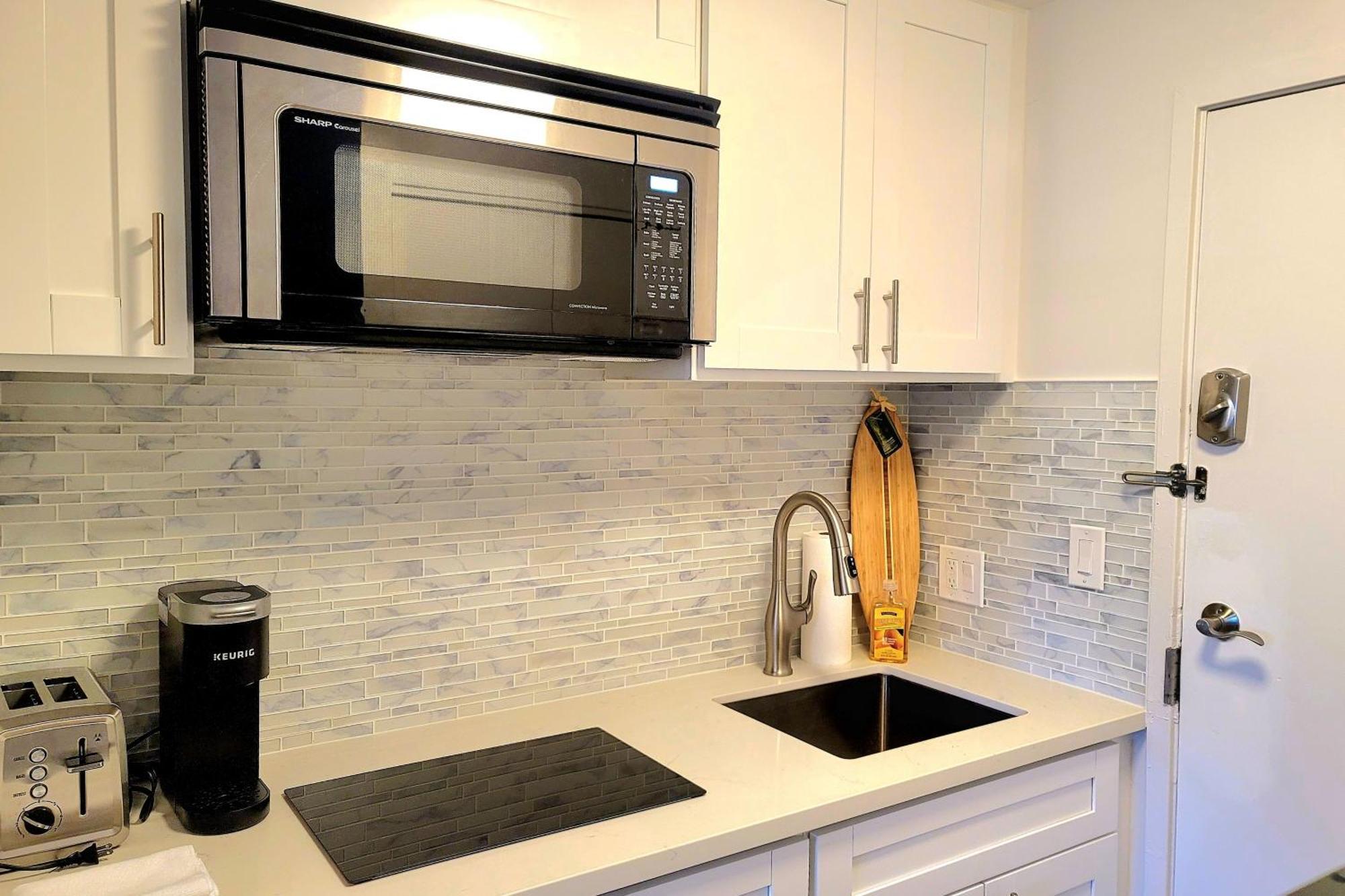 Waikiki Studio Steps To Beach-Mall Free Parking-Wifi 호놀룰루 객실 사진
